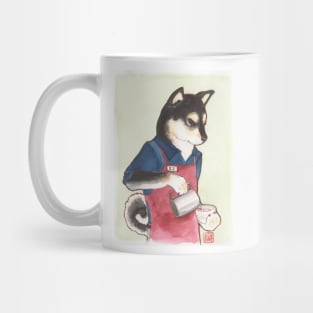 Barista Shiba Mug